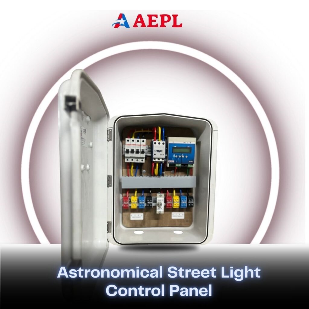 Empowering Smart Cities with Aaradhya Electronics’ Astronomical Street Light Control Panel – 15 KVA